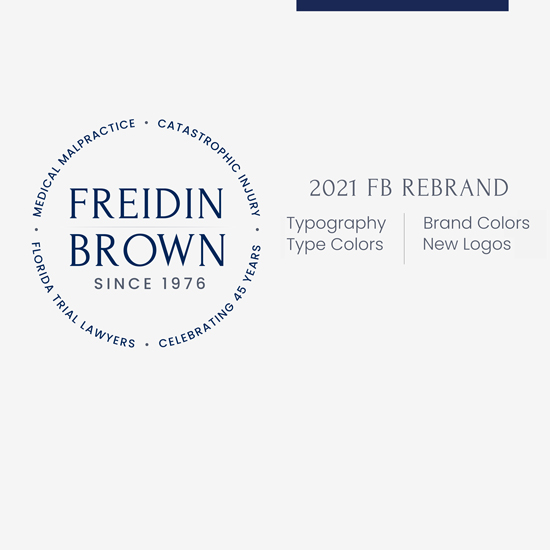 Freidin Brown Rebrand