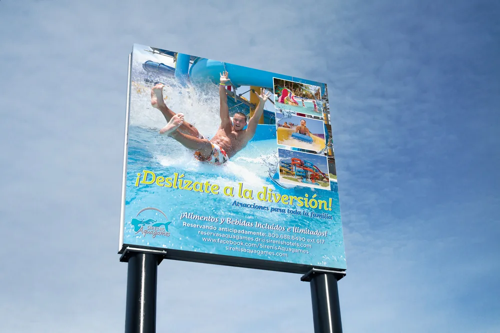 Aquagames Billboard