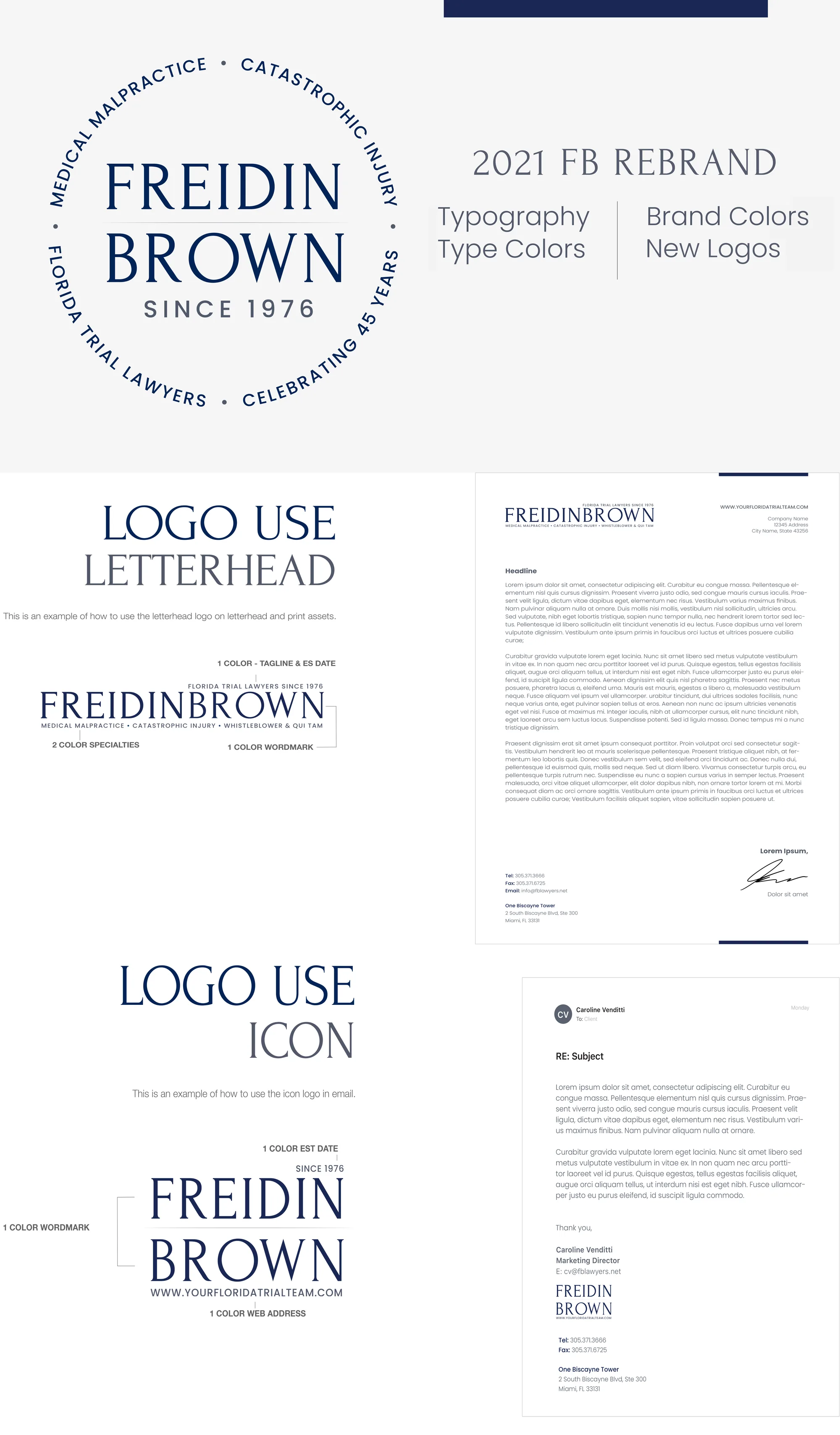 Freidin Brown Rebrand